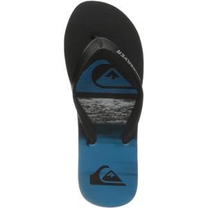 Quiksilver Mens Flip Flop(Black Blue Black)