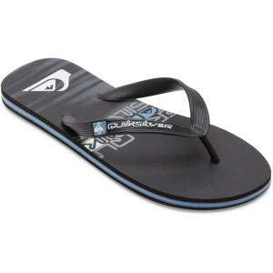 Quiksilver Men’s Flip-Flop Sandal(Black/Blue)