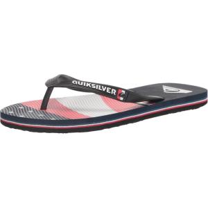 Quiksilver Men’s Molokai 4th 3 Point Sandal Flip-Flop(Blue 1)