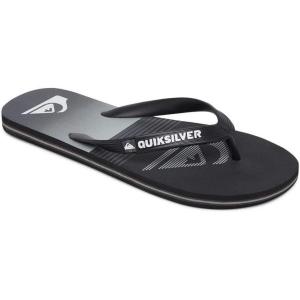 Quiksilver Men’s Molokai Slab Flip-Flop(Black Grey Black)