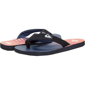 Quiksilver boys Molokai Layback Youth(Black/Red/Black)