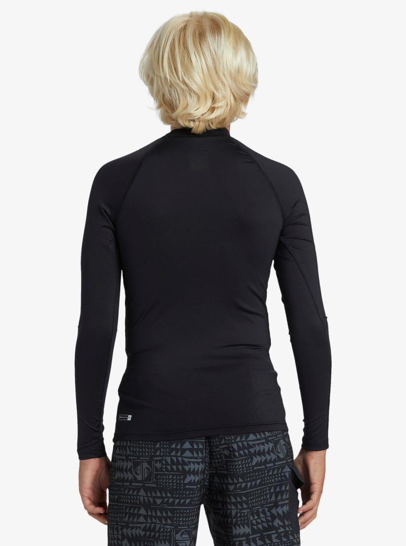 image:imageQuiksilver Boys Age 816 Hawaii Badge Long Sleeve Surf ShirtBlack