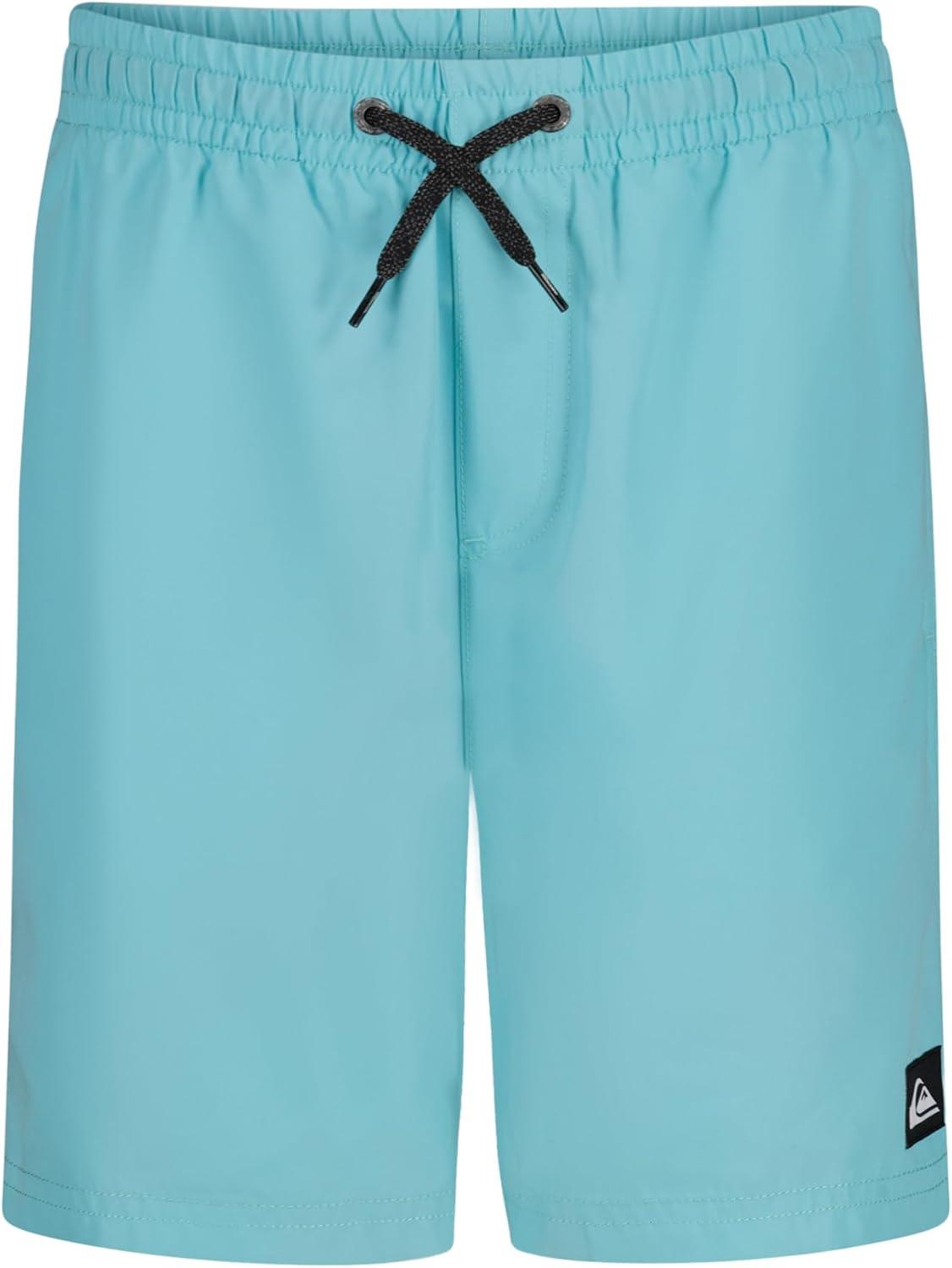 image:imageQuiksilver Boys Volley Swim Trunks with Compression Liner UPF 50 Sun Protection Quick Dry Bathing Suit ShortsAngel Blue