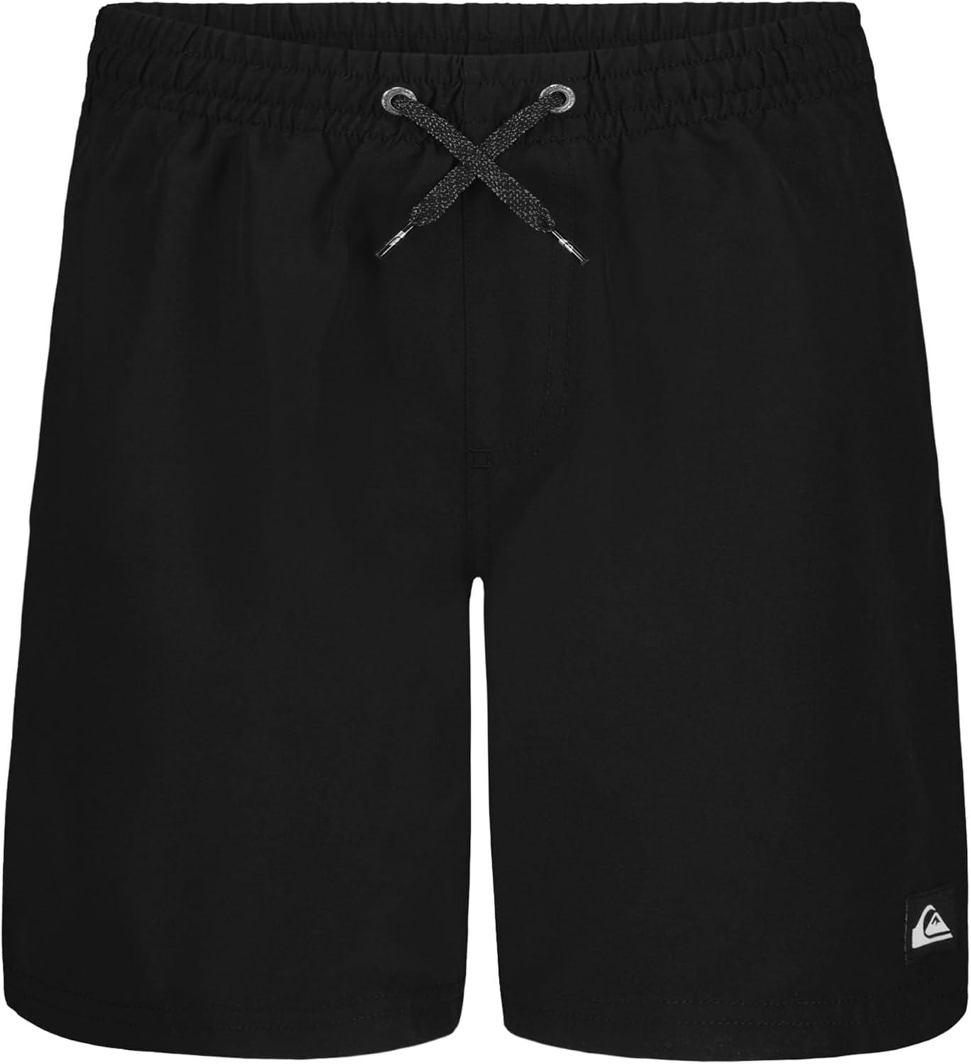 image:imageQuiksilver Boys Volley Swim Trunks with Compression Liner UPF 50 Sun Protection Quick Dry Bathing Suit ShortsBlack
