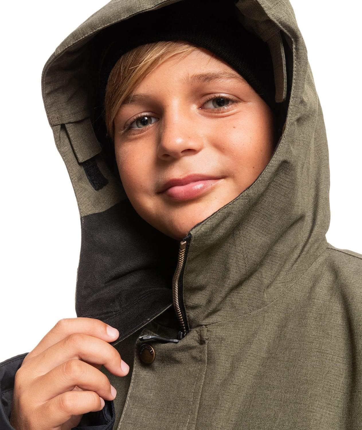 image:imageQuiksilver Ridge Kids Jacket Grape Leaf Sz XS 8