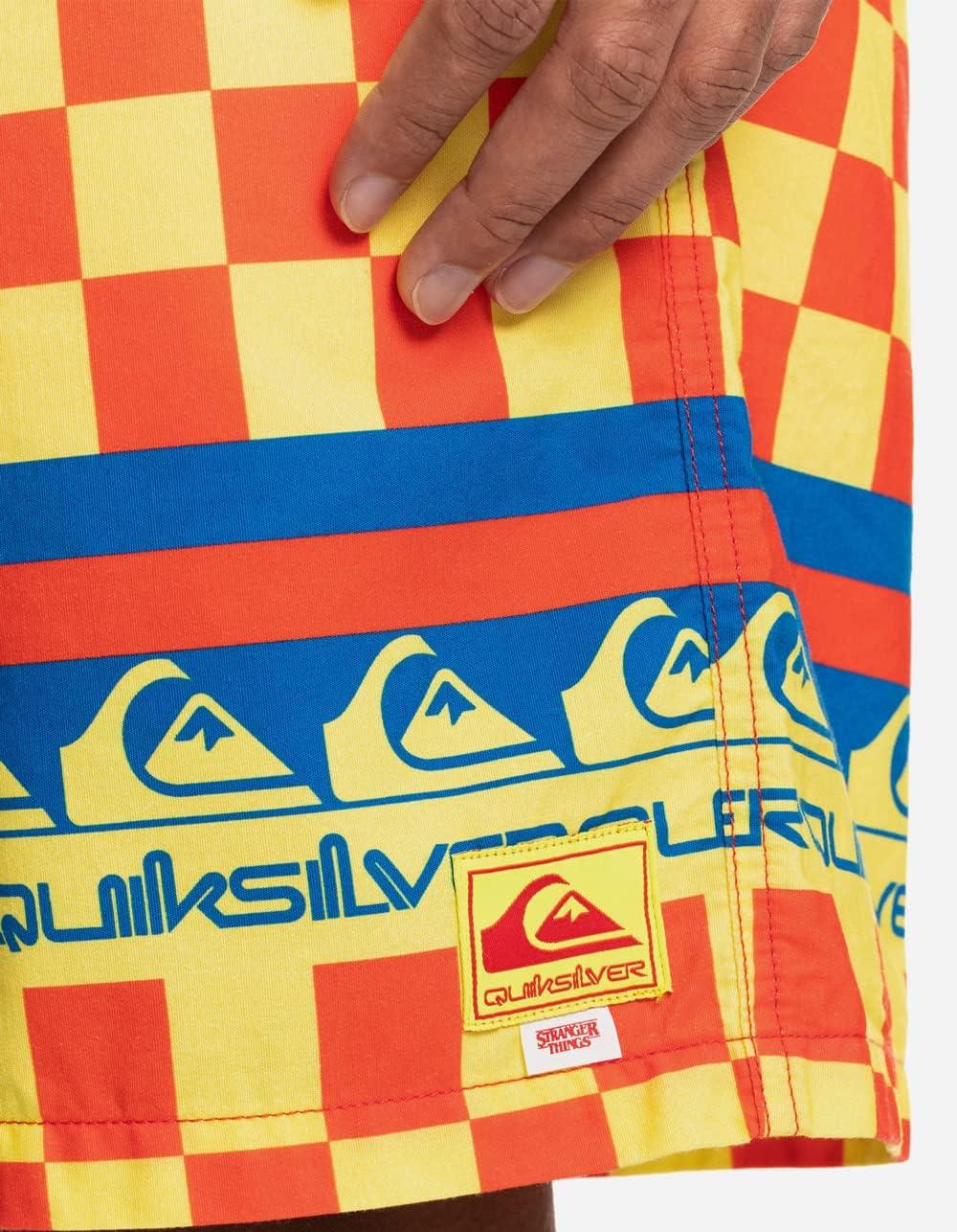 image:imageQuiksilver x Stranger Things The Echo Beach Volley Shorts Red