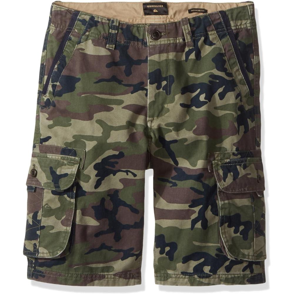 image:imageQuiksilver Boys Everyday Deluxe Youth ShortsDeluxe Camouflage