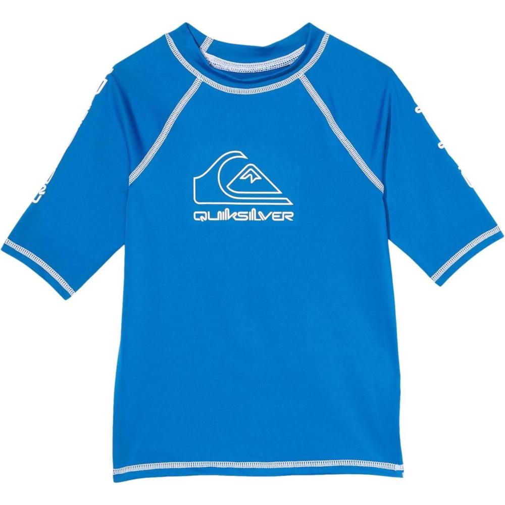 image:imageQuiksilver Boys On Tour Short Sleeve ToddlerLittle KidsSnorkel Blue