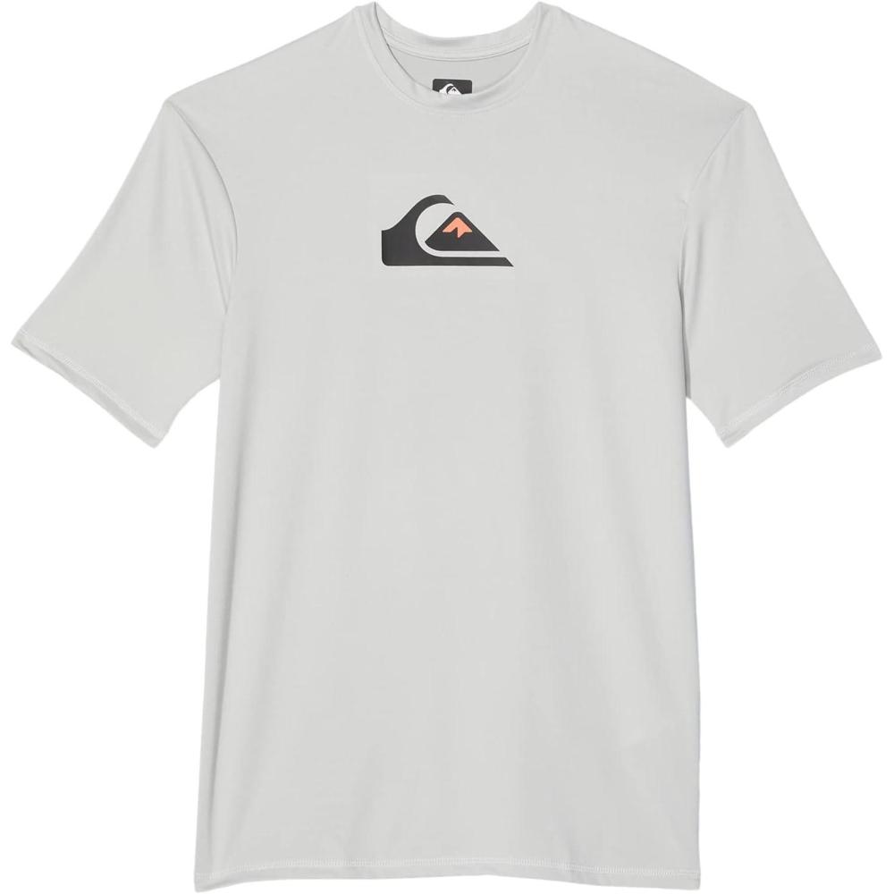 image:imageQuiksilver Boys Solid Streak Short Sleeve Big Kids Gray Violet SM 10 Big Kid