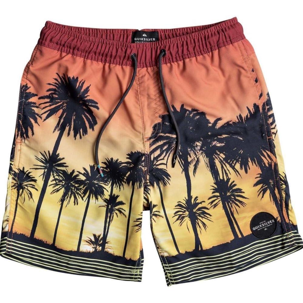 image:imageQuiksilver Boys Sunset Vibes Volley Youth ShortCadmium Orange