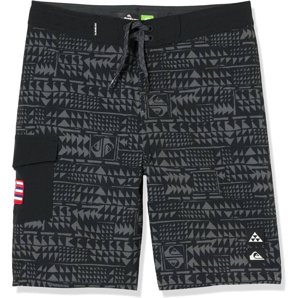 image:imageQuiksilver Boys Surfsilk Hawaii 17 Boardshort Swim TrunkBlack 241