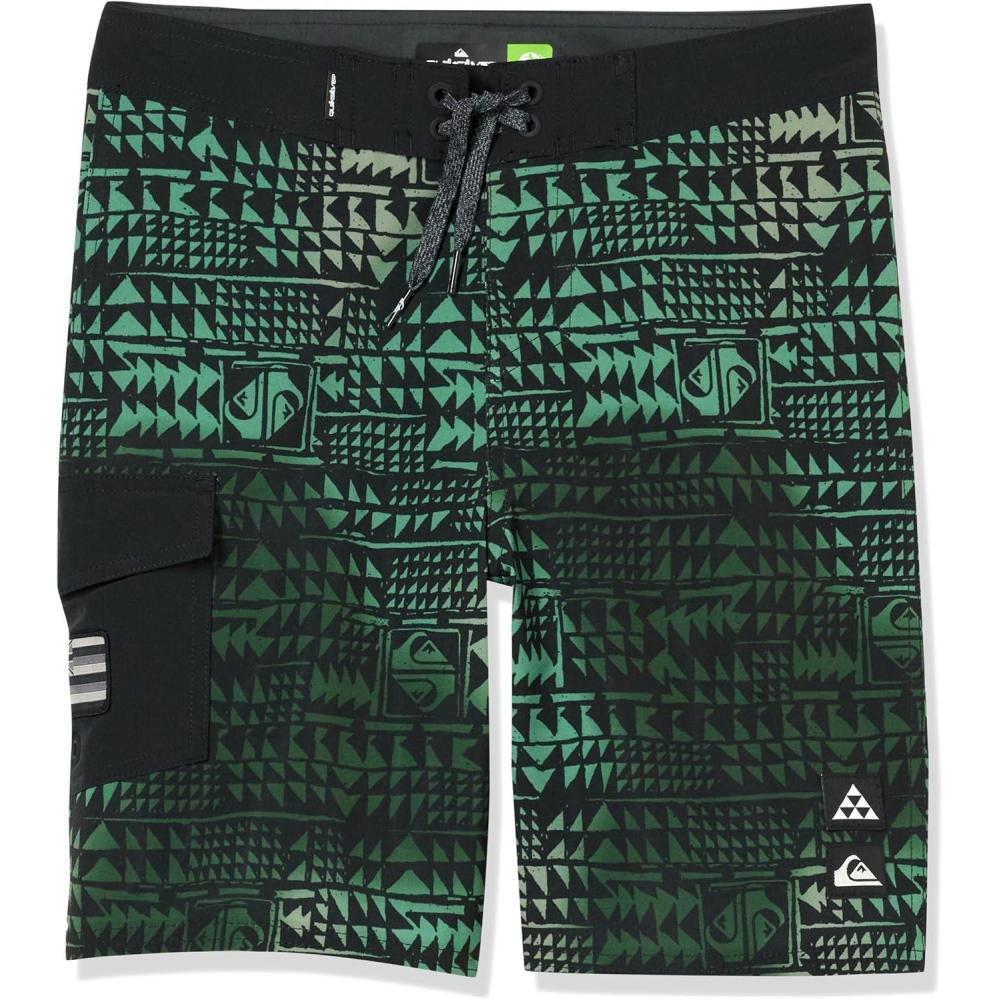 image:imageQuiksilver Boys Surfsilk Hawaii 17 Boardshort Swim TrunkFrosty Spruce 241
