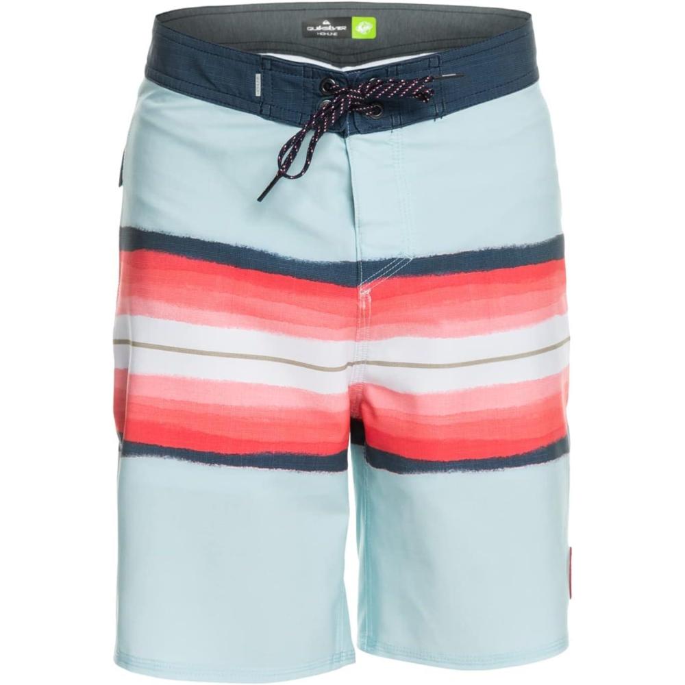 image:imageQuiksilver Boys Surfsilk Massive 17 Boardshort Swim TrunkBlue Grey