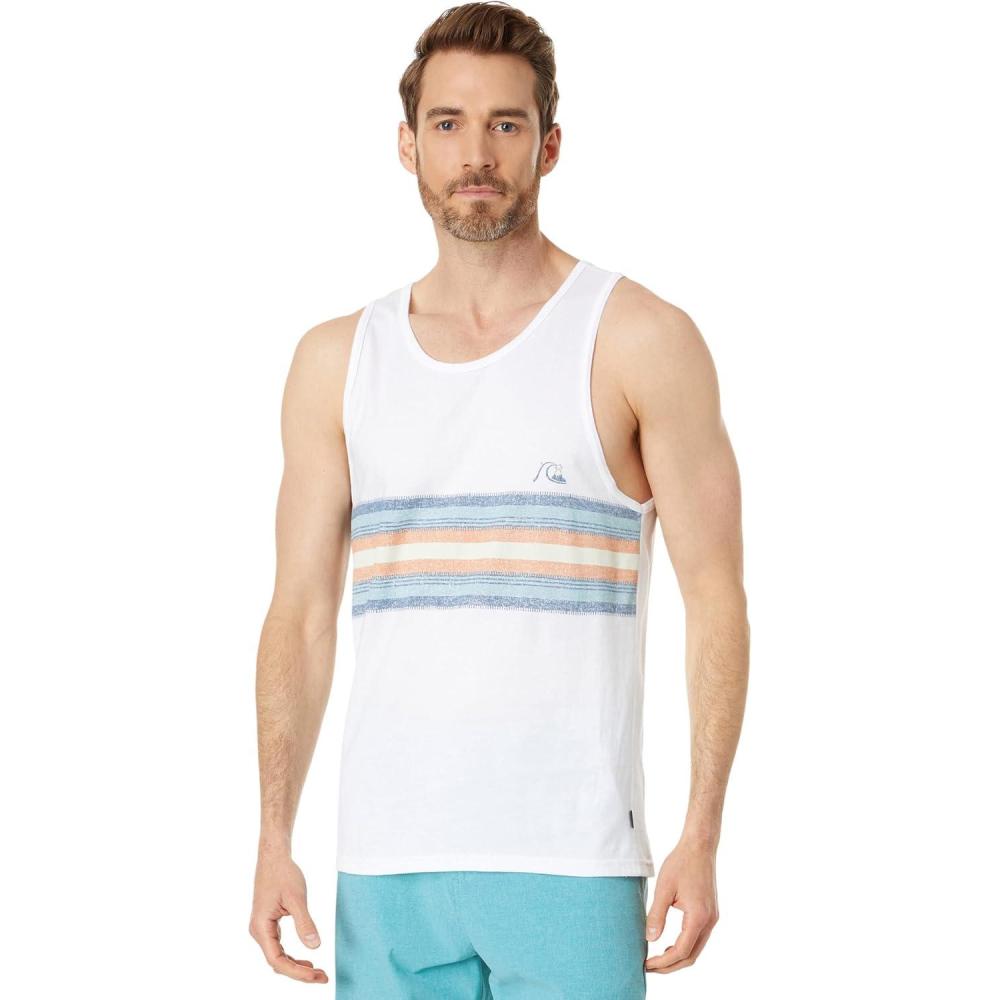 image:imageQuiksilver Everyday Stripe Tank White LG
