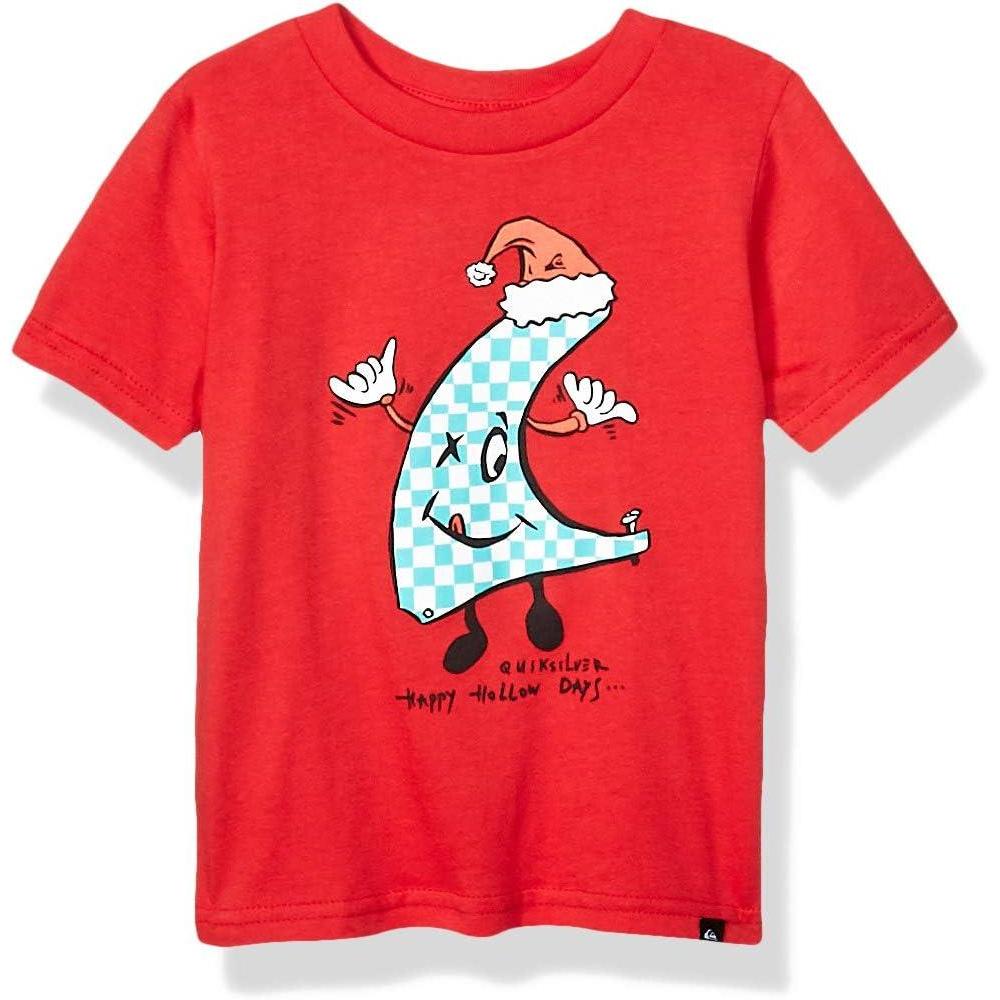 image:imageQuiksilver Little Haole to You to Short Sleeve Boys TeeHigh Risk Red