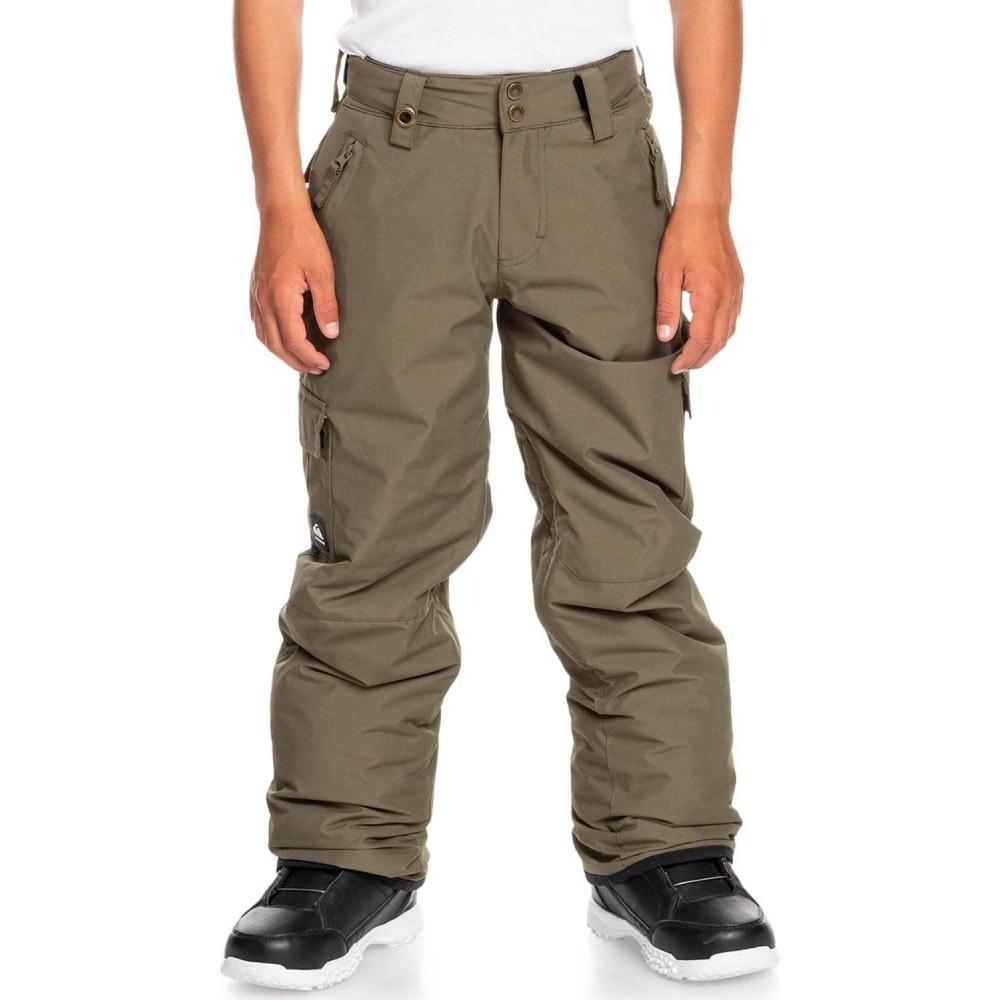 image:imageQuiksilver Porter Kids Snowboard Pants Grape Leaf Sz M 12