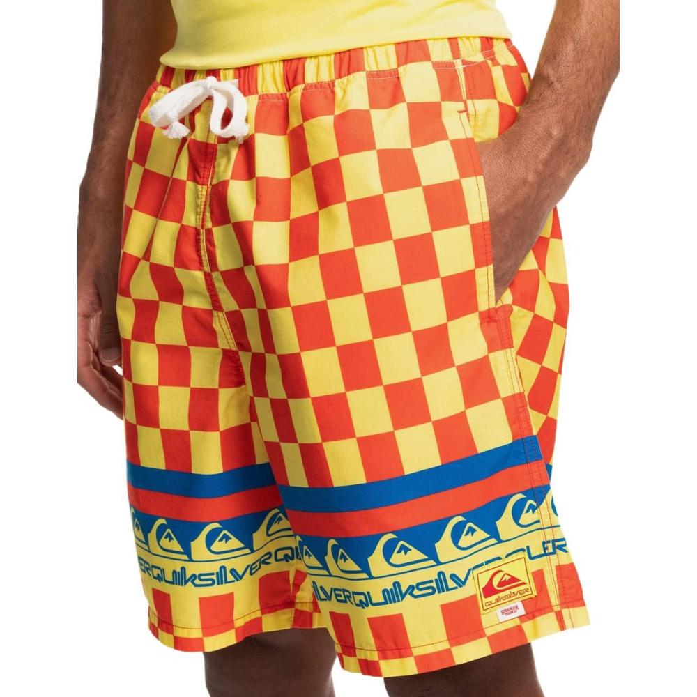 image:imageQuiksilver x Stranger Things The Echo Beach Volley Shorts Red