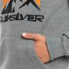 Quiksilver Big Logo Snow Hoodie – Kids’, Heather Grey, S(10)