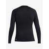 Quiksilver Boys (Age 8-16) Hawaii Badge Long Sleeve Surf Shirt(Black)