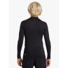 Quiksilver Boys (Age 8-16) Saturn UV Long Sleeve Surf Shirt(Black)