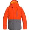 Quiksilver Boys’ Ages 8-16 Mission 10K Snowboard & Ski Jacket – Pureed Pumpkin | Medium (Big Kid 12)