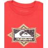 Quiksilver Boys Boy’s Argosy Short Sleeve Tee Shirt(Salsa 241)