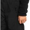 Quiksilver Boy’s Mash Up Bib (Big Kids) True Black SM (10 Big Kid)