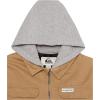 Quiksilver Boy’s New Aitor Jacket Youth Zip Hoodie(Tannin)