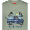 Quiksilver Boys Short Sleeve Screen Print Graphic T-Shirt, Soft & Comfortable, Regular Fit(Truck Lily Pad)
