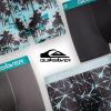 Quiksilver Boys Underwear 4 Pack Boxer Briefs for Boys 6-18 Durable Stretch Breathable Moisture Wicking(Grey black mint Floral green/Black)