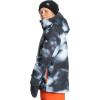 Quiksilver Mission Printed Kids Jacket Black Particul Sz M (12)