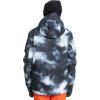 Quiksilver Mission Printed Kids Jacket Black Particul Sz M (12)