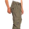 Quiksilver Porter Kids Snowboard Pants Grape Leaf Sz XS (8)