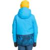 Quiksilver Silvertip Kids Jacket Brilliant Blue Parafinum Sz M (12)