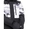 Quiksilver boys Little Mission 10k Grow System Snow JacketInsulated Jacket(Snow White/Camo Power)