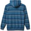 Quiksilver mens Great Otway Hoodie Fleece(China Blue)