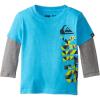 Quiksilver Baby Boys’ Triangular Long Sleeve Knit(Hawaiian Ocean Heather)
