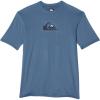 Quiksilver Big Boys’ Solid Streak Surf Shirt – Navy Blue Heather – L