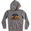 Quiksilver Big Logo Snow Hoodie – Kids’, Heather Grey, S(10)