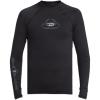 Quiksilver Boys (Age 8-16) Saturn UV Long Sleeve Surf Shirt(Black)