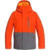 Quiksilver Boys’ Ages 8-16 Mission 10K Snowboard & Ski Jacket – Pureed Pumpkin | Medium (Big Kid 12)