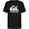 Quiksilver Boys Short Sleeve Screen Print Graphic T-Shirt, Soft & Comfortable, Regular Fit(Black Photoreal)