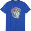Quiksilver Boys Short Sleeve Screen Print Graphic T-Shirt, Soft & Comfortable, Regular Fit(Blue Times Up)