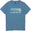 Quiksilver Boys Short Sleeve Screen Print Graphic T-Shirt, Soft & Comfortable, Regular Fit(Niagra Shadow Cast)