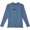 Quiksilver Boy’s Solid Streak Long Sleeve (Big Kids) Bering Sea MD (12 Big Kids)