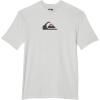 Quiksilver Boy’s Solid Streak Short Sleeve (Big Kids) Gray Violet SM (10 Big Kid)