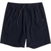 Quiksilver Kids (2-7) Amphibian 14″ Hybrid Short(Ocean Elastic/Black)