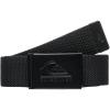 Quiksilver Men’s Principal Schwack-Webbing Belt(Black/Black/Black – Combo)