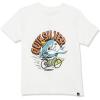 Quiksilver Risk Tee Shirt Boy(White)