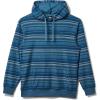 Quiksilver mens Great Otway Hoodie Fleece(China Blue)